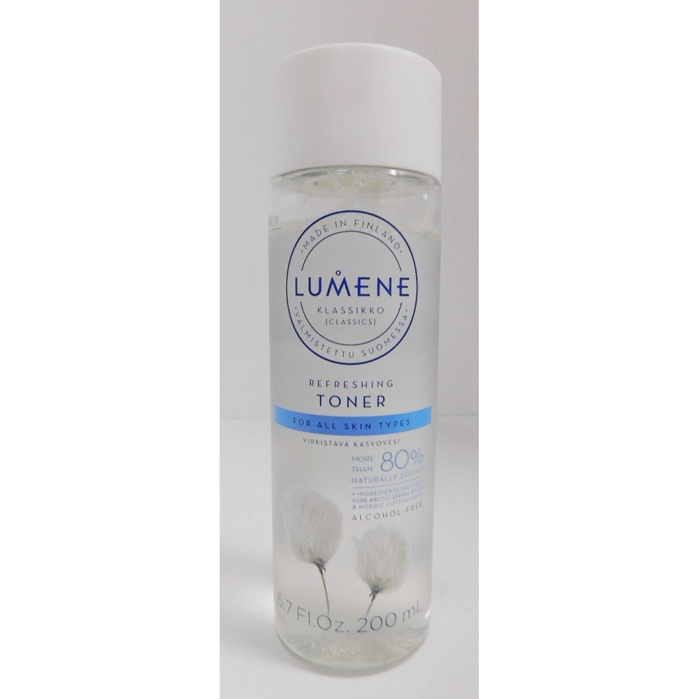 New Lumene Klassikko Refreshing Skin‎ Toner, 6.7 Fl. Oz.